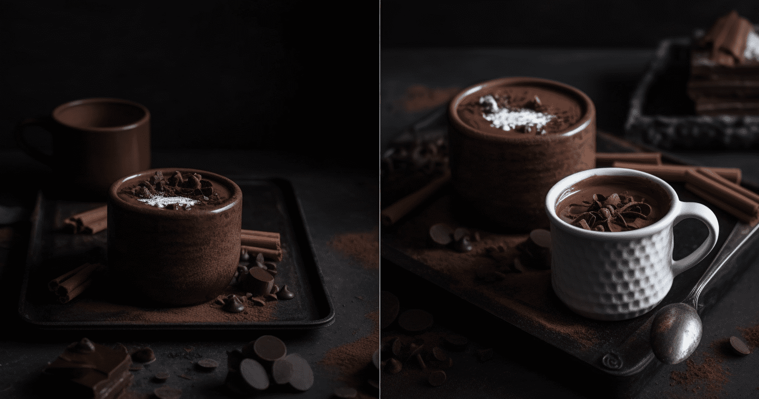 adding cocoa powder