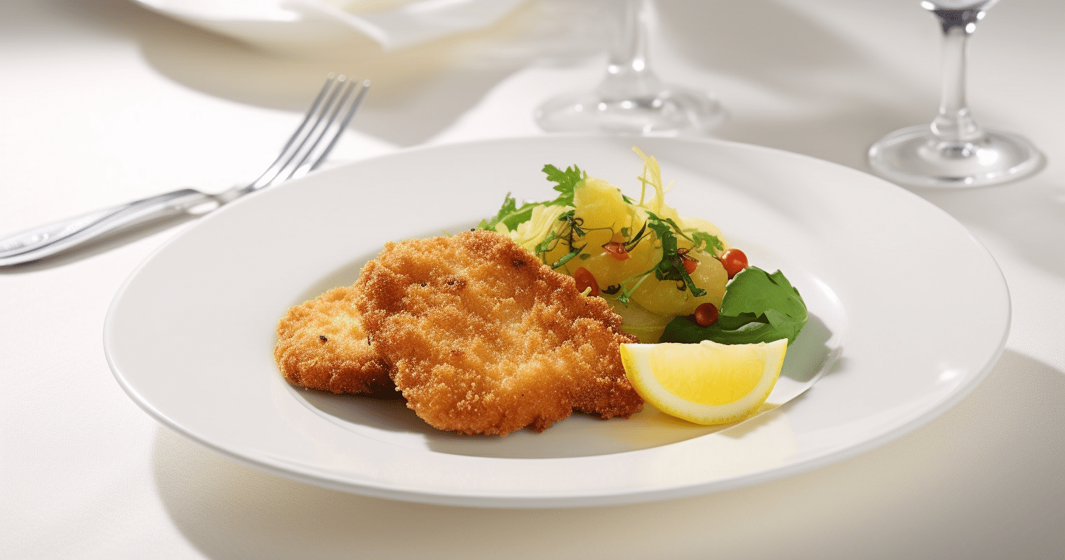 Chicken Schnitzel Final Dish