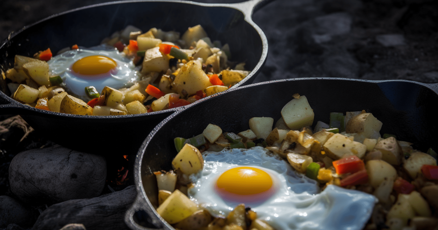 Campfire Breakfast Hash Final Dish