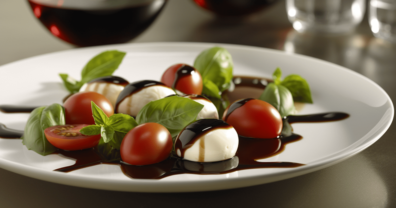 Captivating Caprese Salad with Balsamic Glaze: A Journey to Italian Flavors Captivating Caprese Salad with Balsamic Glaze: A Journey to Italian Flavors