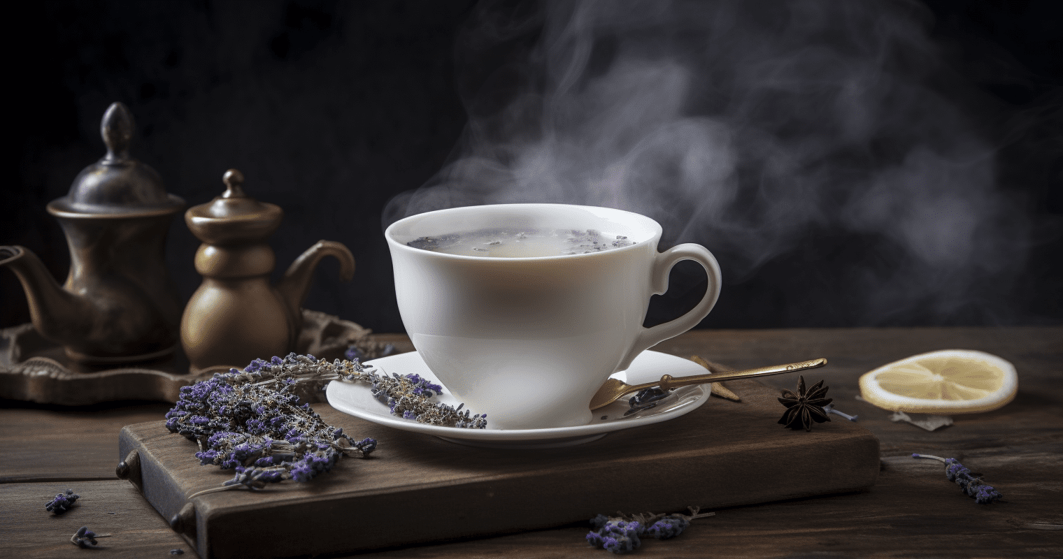 London Fog Tea served
