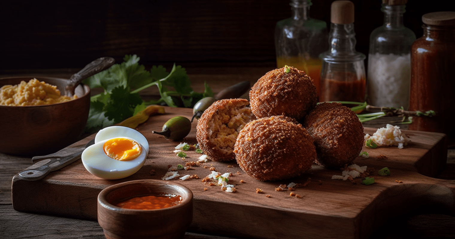Mexican Chorizo Scotch Eggs Ingredients