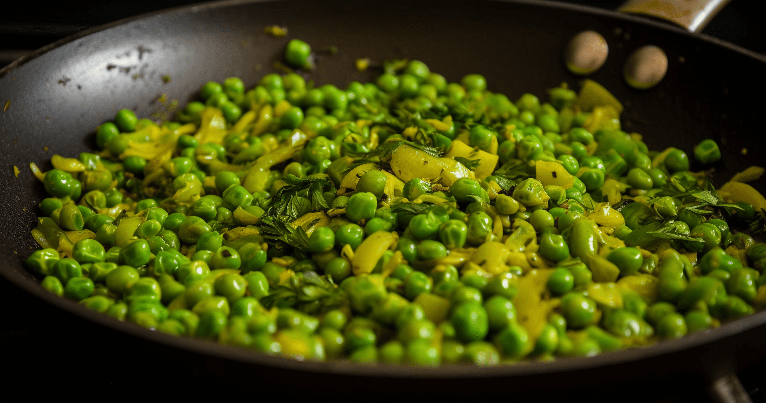Green Peas Stir Fry
