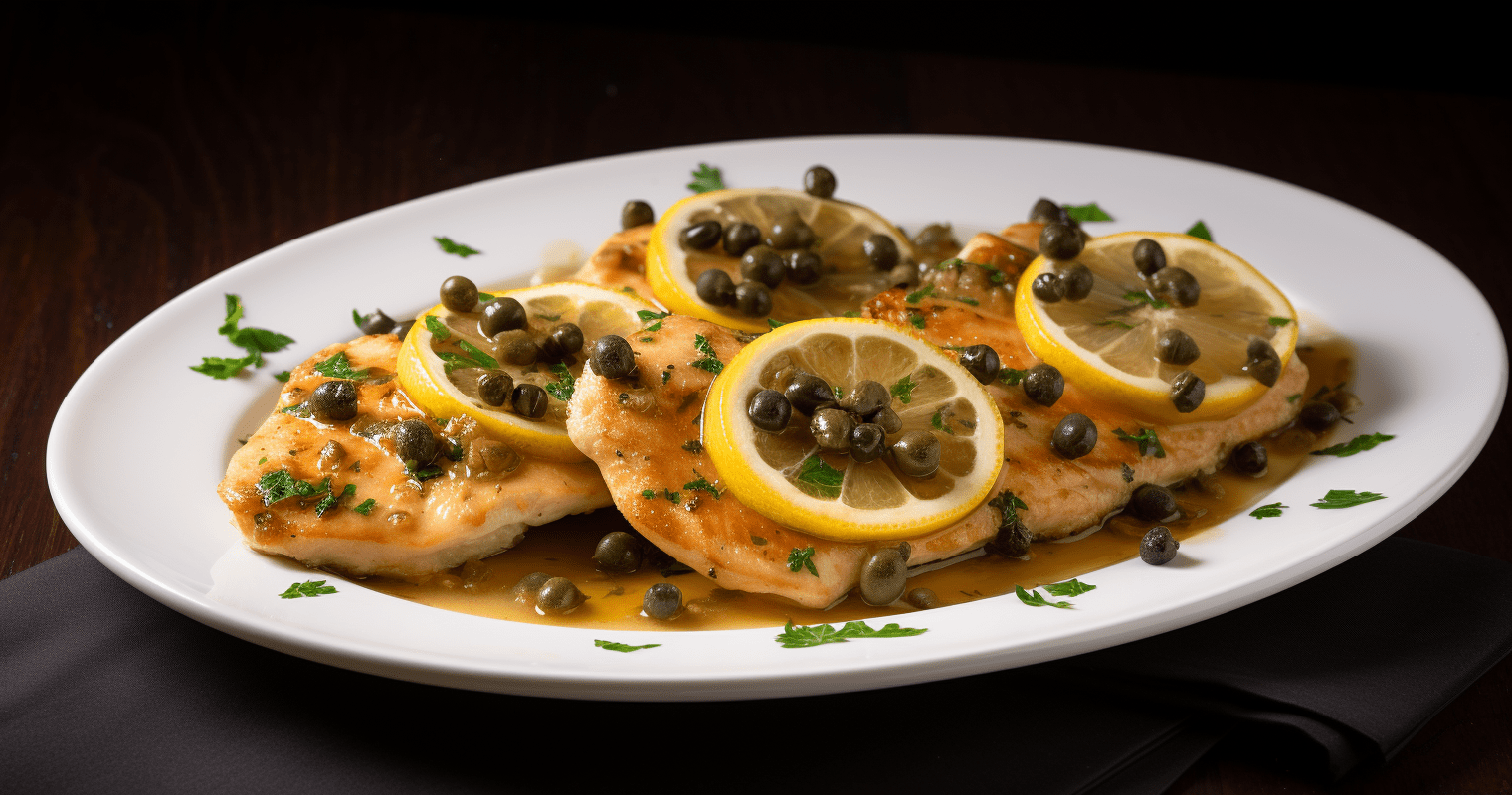 Chicken Piccata Sicily