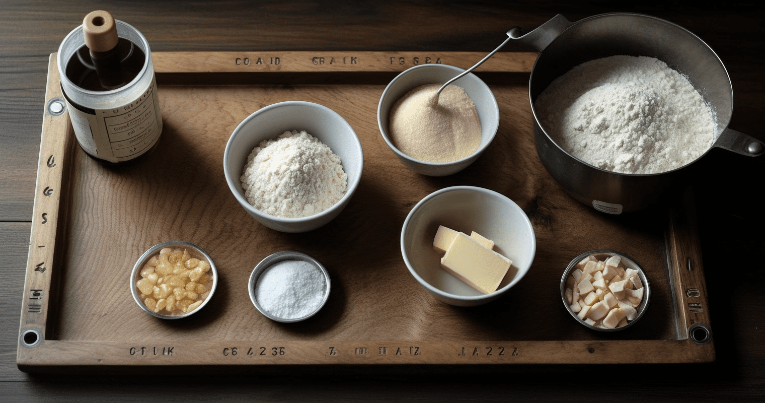 Butter Shortbread Cookies Ingredients