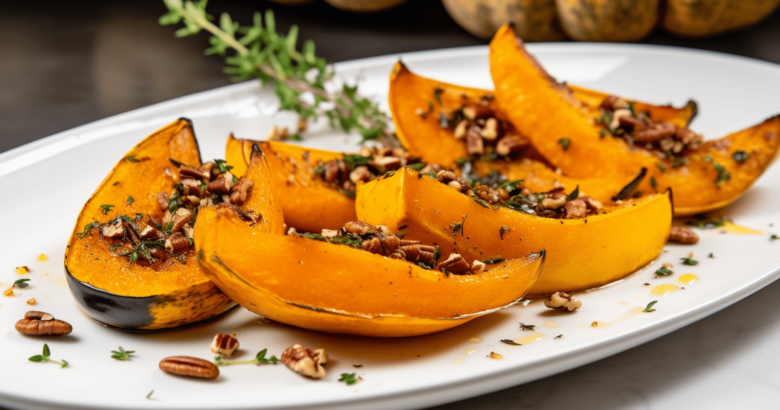roasted acorn squash