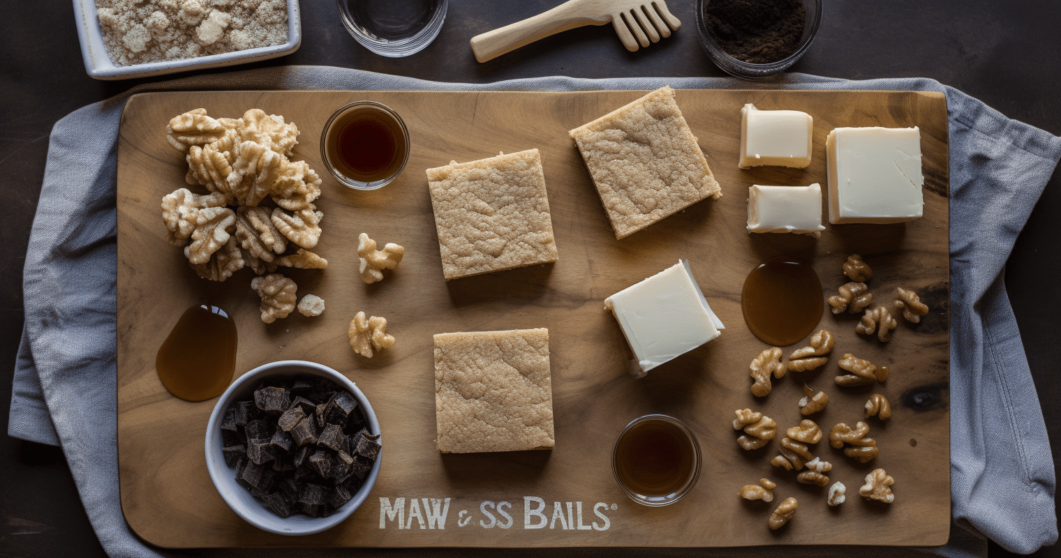 Chewy Maple Brown Sugar Blondies