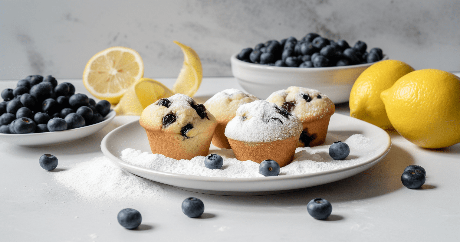 Lemon Blueberry Muffins