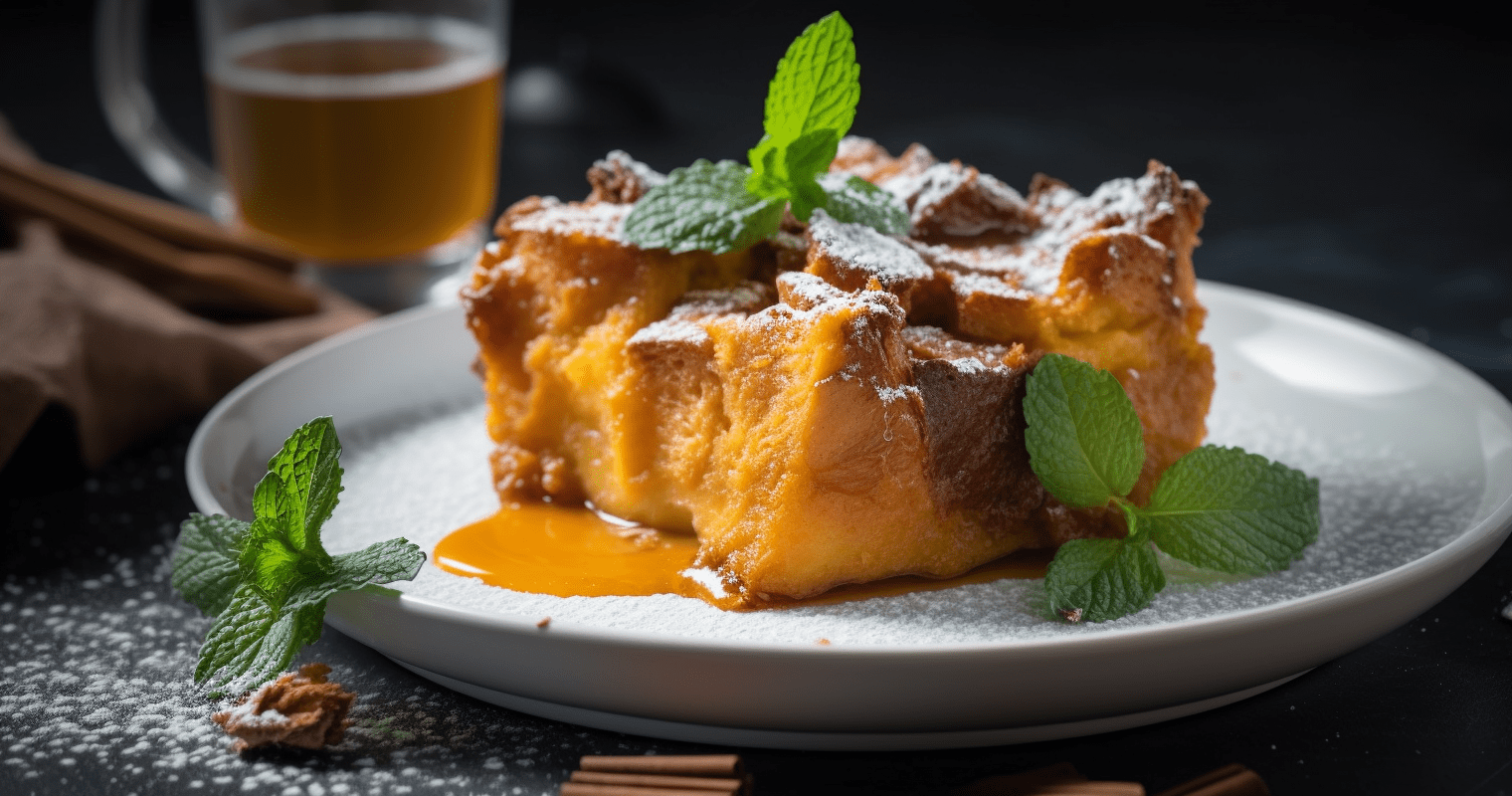 Pumpkin Bread Pudding