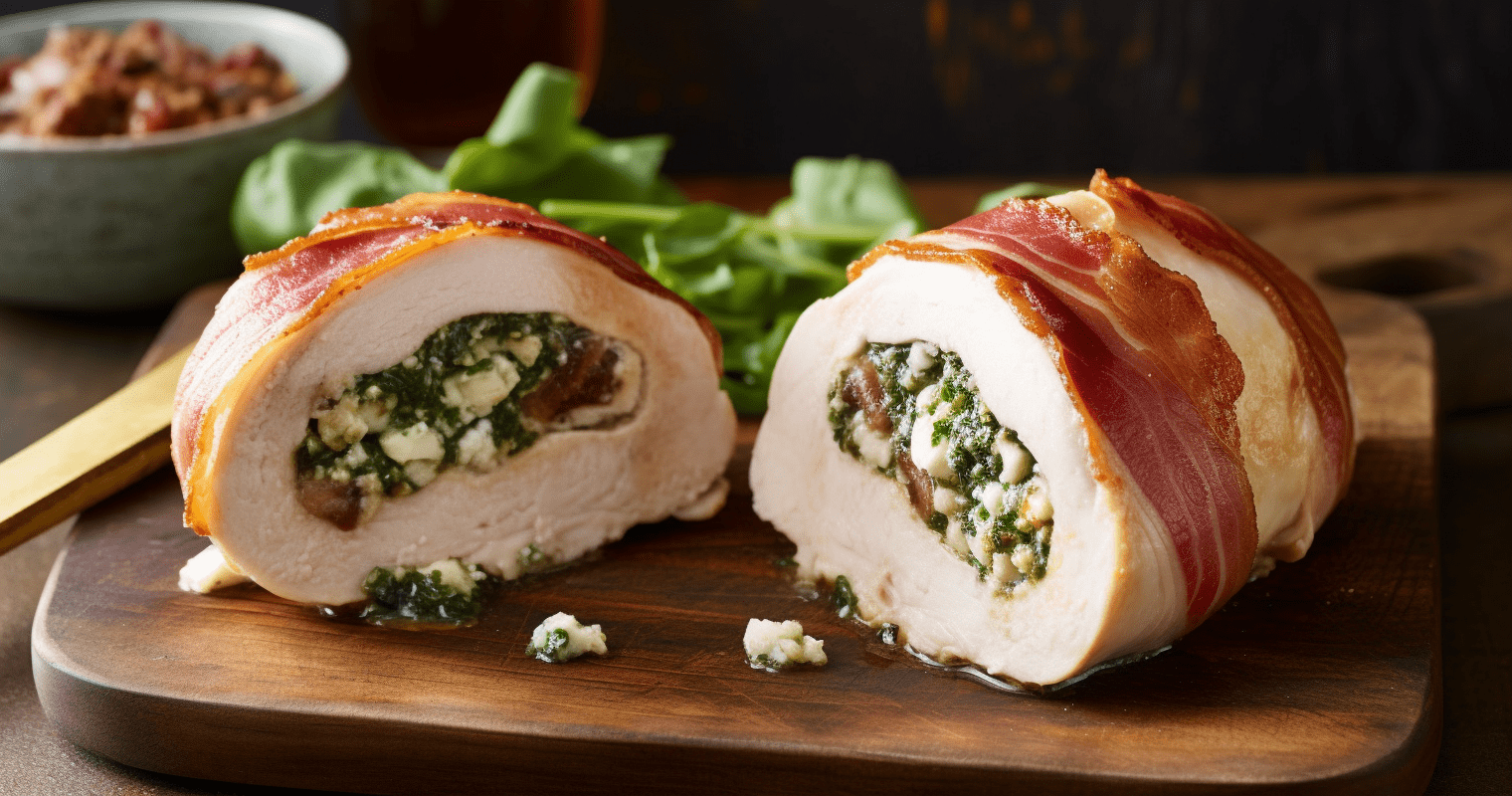 Prosciutto-Wrapped Stuffed Chicken Breast