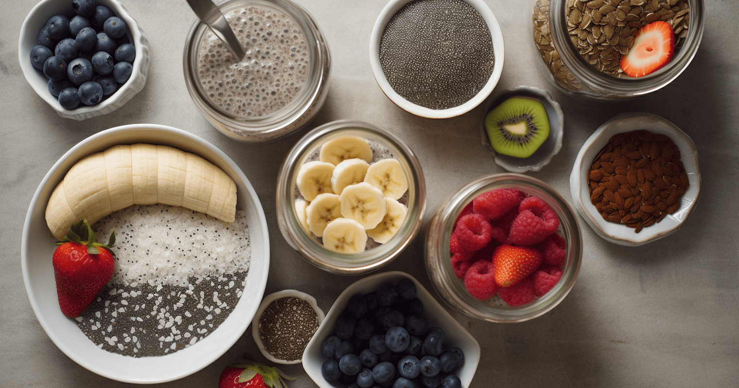 Chia Pudding Ingredients