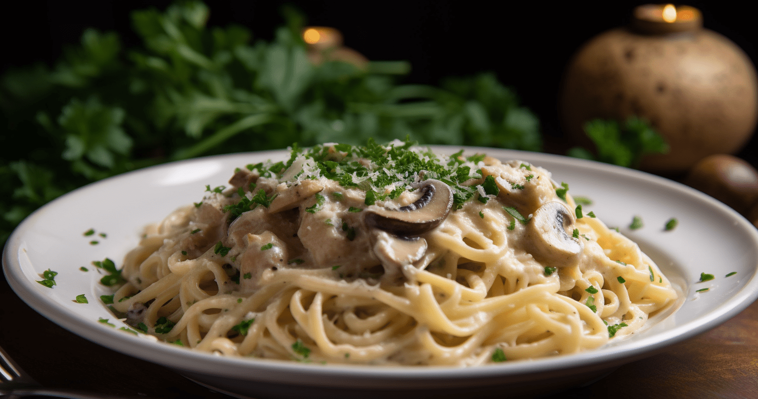 Turkey Tetrazzini Final Dish