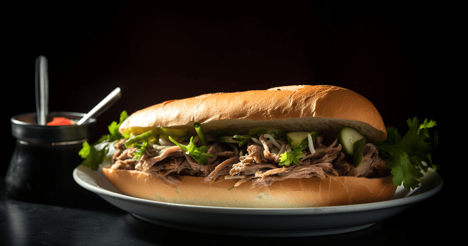 Pho French Dip Sandwich