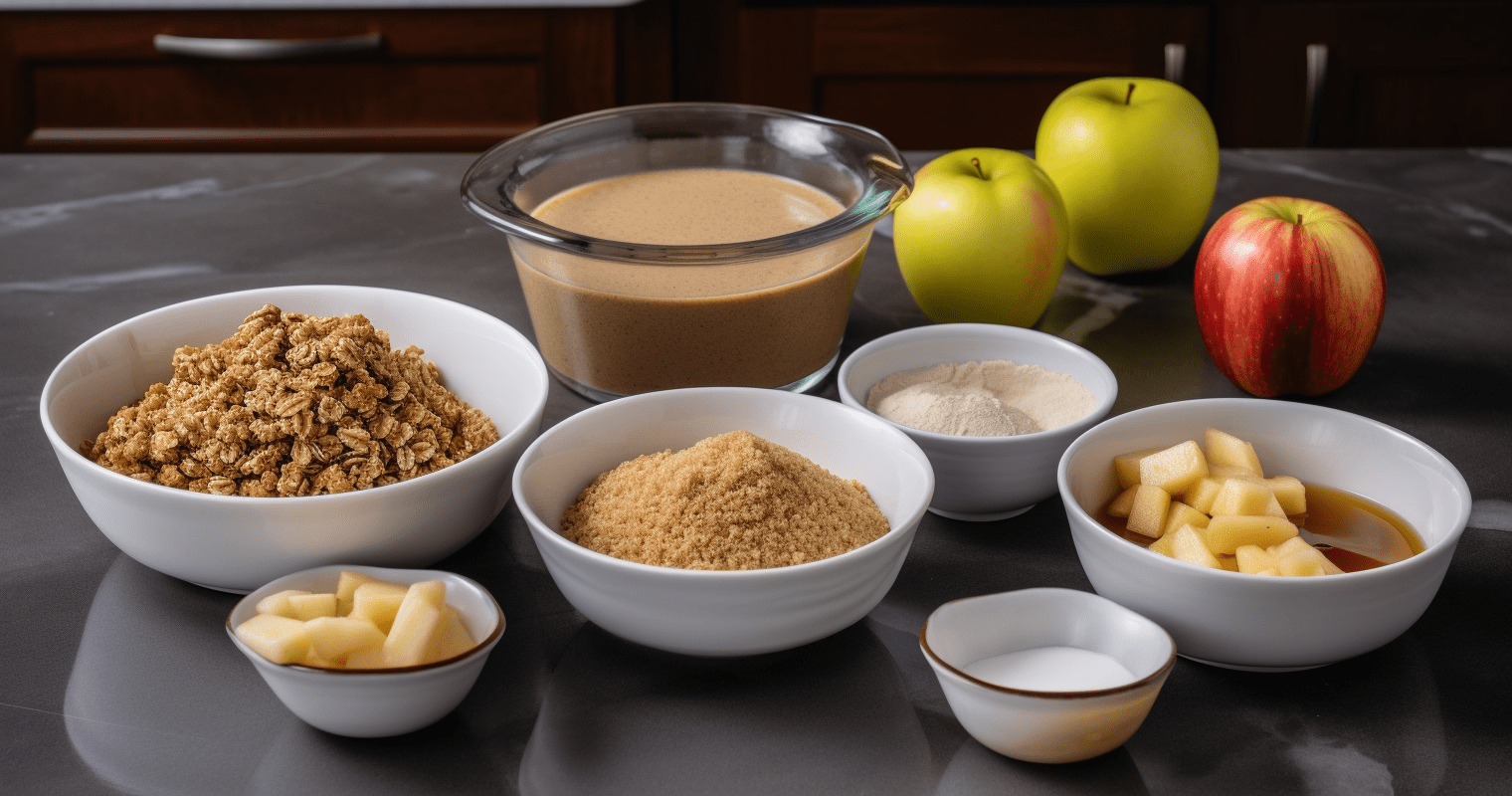 Apple Crisp Ingredients