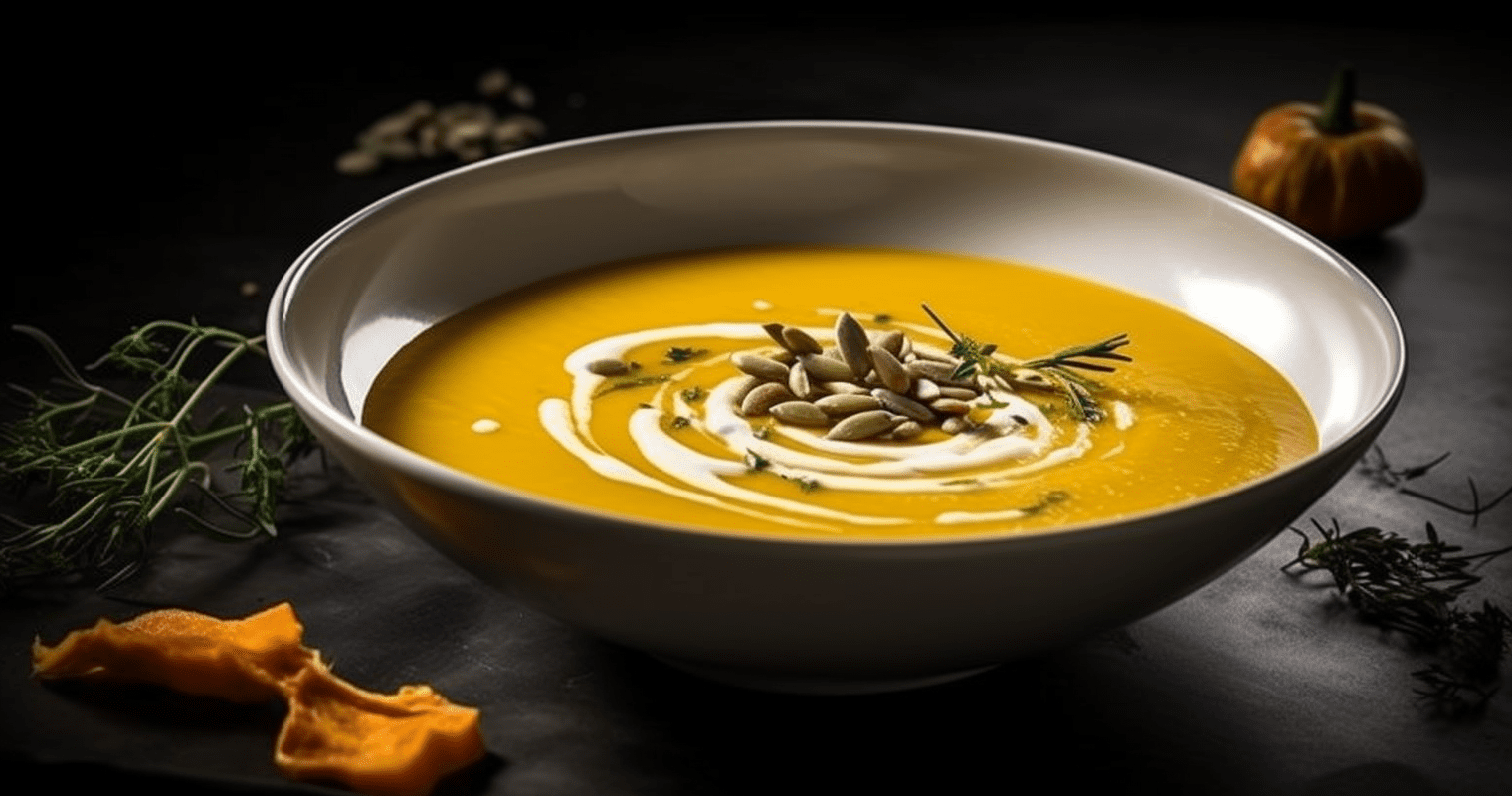 Butternut Squash Soup Final Product