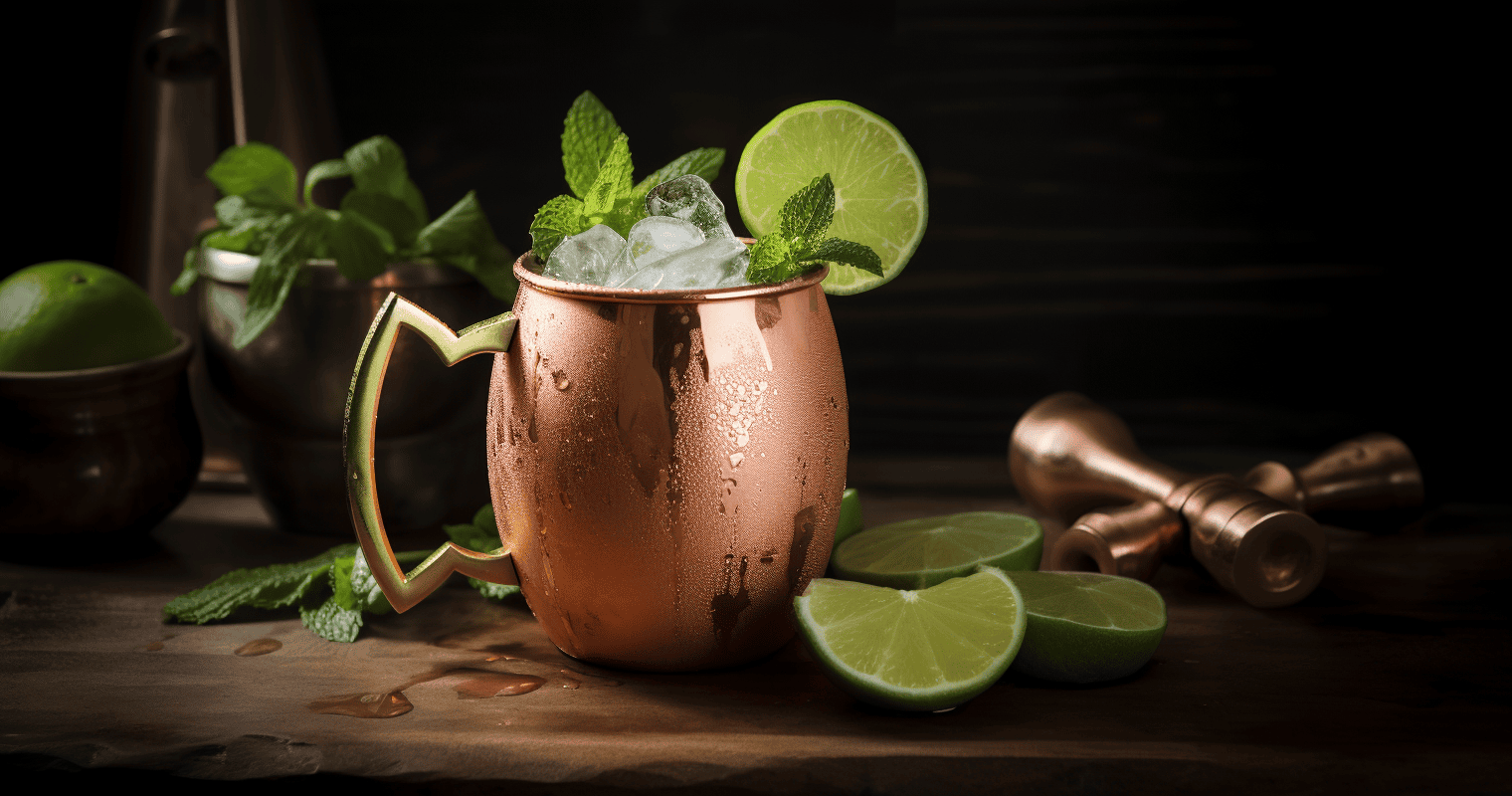Matcha Moscow Mule