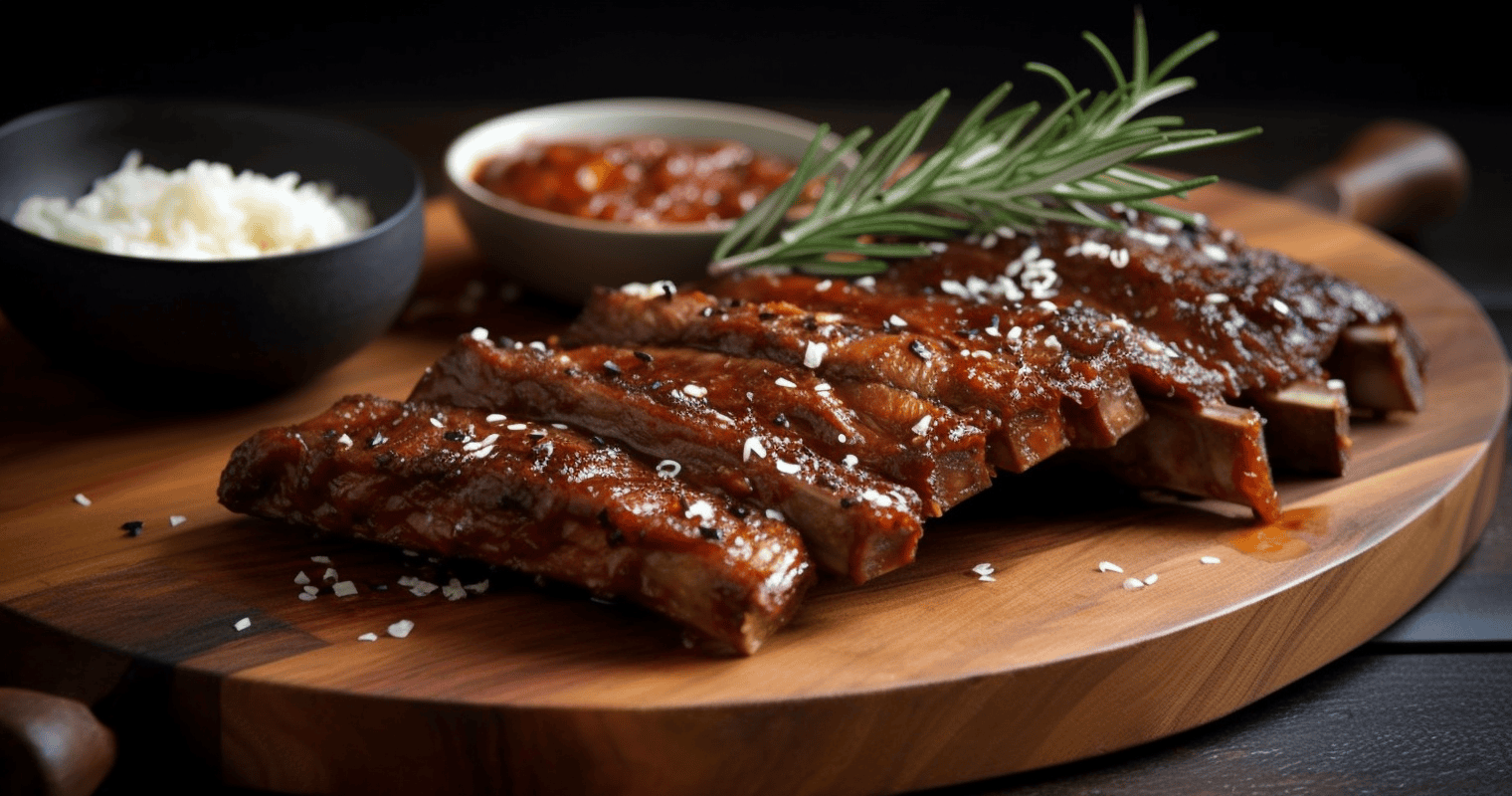 Ingredients for Korean-Style Galbi Ribs