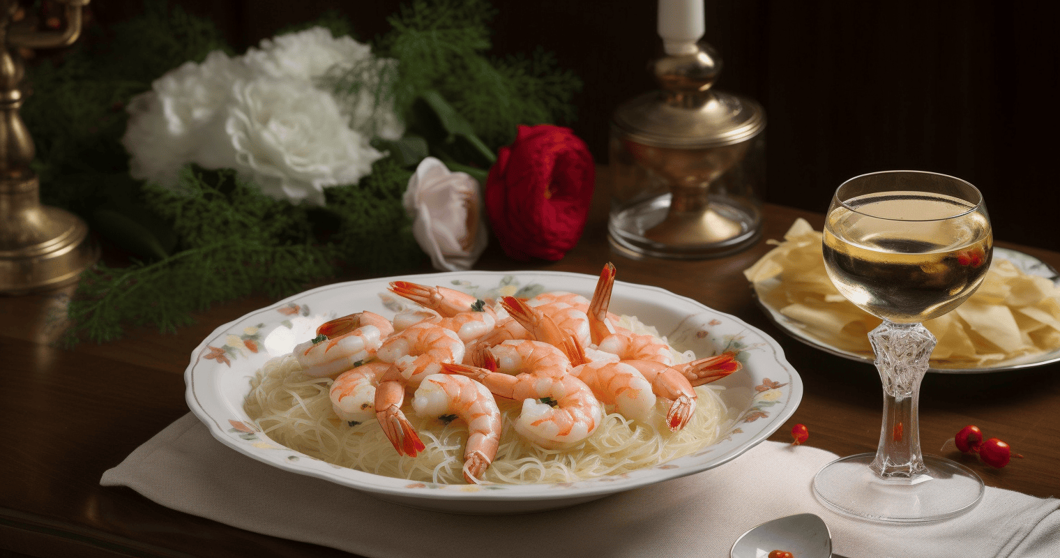 Champagne Shrimp Scampi Ingredients
